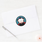 Schattigee Cartoon Vampire Halloween Stickers (Envelop)