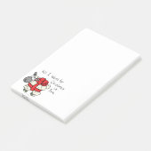 Schattigee Cartoon van kerstschapen Post-it® Notes (Schuin)