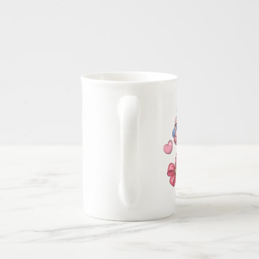 Schattigee cartoon vogels paar Speciale Mok (Achterkant)