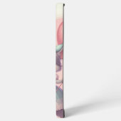 Schattigee cartoon vossen Valentijnsdag Samsung Galaxy Hoesje (Linkerkant)