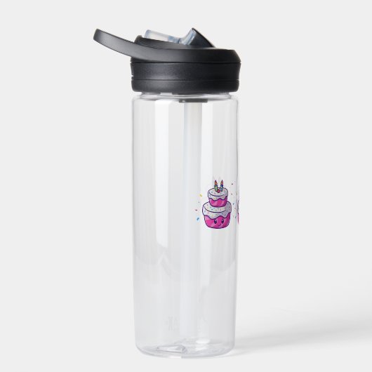 Schattigee Cartoon Waterfles (Rechts)