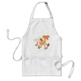 Schattigee Cartoon Winged-Camel Koken Schort