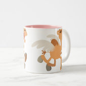 Schattigee Cartoon Winged-Camel Mok (Voorkant rechts)