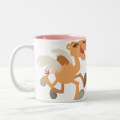 Schattigee Cartoon Winged-Camel Mok (Links)
