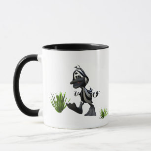Schattigee Cartoon Zebra Duck Mok