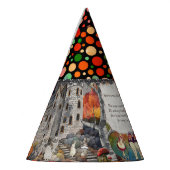 Schattigee Castle Alice Lewis Carroll Stippen Feesthoedjes (Links)