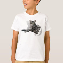 Schattigee Cat 3D Graphic grappige illusie populai