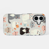 Schattigee Cat Apple iPhone 16 Hoesje (Achterkant horizontaal)