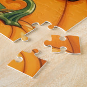 Schattigee Cat Autumn Pumpkin Collectie Legpuzzel (Zijkant)