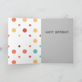 Schattigee Cat Banana Cake Snarky Verjaardag Wensk Kaart (Binnen)