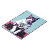 Schattigee Cat Chillin' Notitieboek (Linkerzijde)