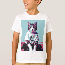 Schattigee Cat Chillin' T-shirt