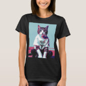 Schattigee Cat Chillin' T-shirt (Voorkant)