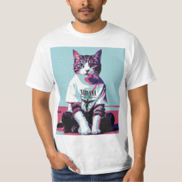 Schattigee Cat Chillin' T-shirt