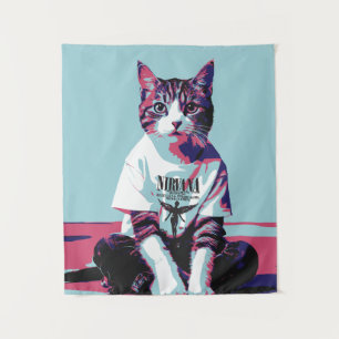 Schattigee Cat Chillin' Wandkleed