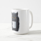 Schattigee Cat Coffee Mok - Keramisch speels desig (Voorkant rechts)