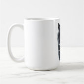 Schattigee Cat Coffee Mok - Keramisch speels desig (Links)