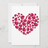 Schattigee Cat Couple Valentijnsdag Uitnodiging (Achterkant)