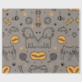 SCHATTIGEE CAT&DOG CADEAUPAPIER (Vlak)