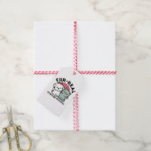 Schattigee Cat & Dog 'Fur-Real Friends Forever' On Cadeaulabel (Met Touw)