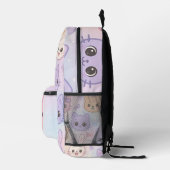 Schattigee Cat Face Rugzak met  MeowMagic (Rechts)
