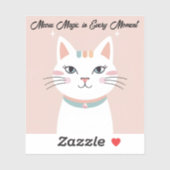 Schattigee Cat Face Sticker – PixelCharm Studio (Vel)