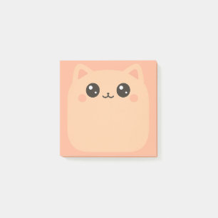 Schattigee Cat Face Sticky Notes Post It Notes