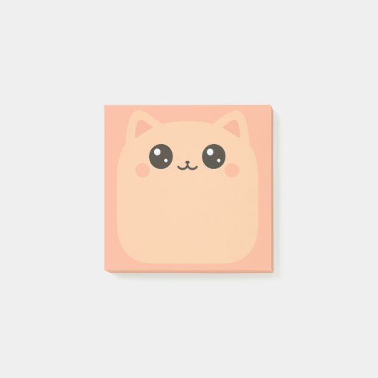 Schattigee Cat Face Sticky Notes Post It Notes (Voorkant)