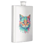 Schattigee Cat Face veelkleurig design-89059 Flacon (Rechts)