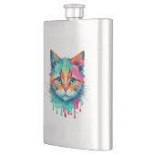Schattigee Cat Face veelkleurig design-89059 Flacon (Links)