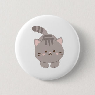 Schattigee Cat Funny Button Badge