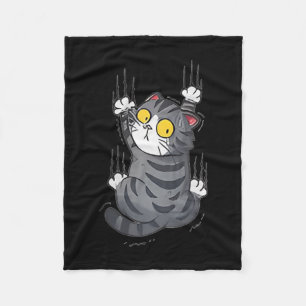 Schattigee Cat Funny Kat Pet Lover Gifts Mannen Vr Fleece Deken