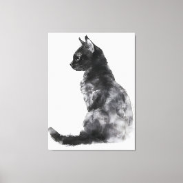 Schattigee Cat Home Decor Canvas Art Wall Art Afdruk