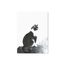 Schattigee Cat Home Decor Canvas Art Wall Art