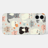 Schattigee Cat iPhone 16 Plus Hoesje (Achterkant (horizontaal))