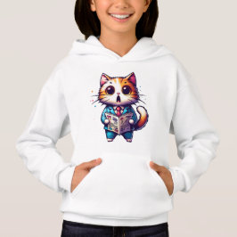 Schattigee Cat Kinder Hoodie – Spint-fectly Gezell