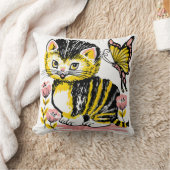 Schattigee Cat Kinder Sierkussen – Leuk en Gezelli (Deken)