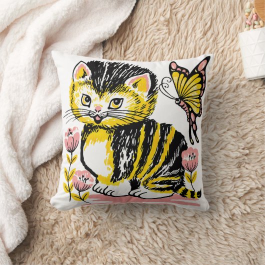 Schattigee Cat Kinder Sierkussen – Leuk en Gezelli (Deken)