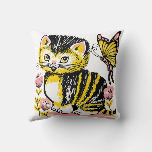 Schattigee Cat Kinder Sierkussen – Leuk en Gezelli (Achterkant)