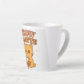 Schattigee Cat Latte Mok, kleine koffiekop Latte Mok (Rechterhoek)