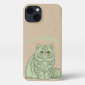 Schattigee Cat Lover telefoonhoesje iPhone Hoesje (Achterkant)
