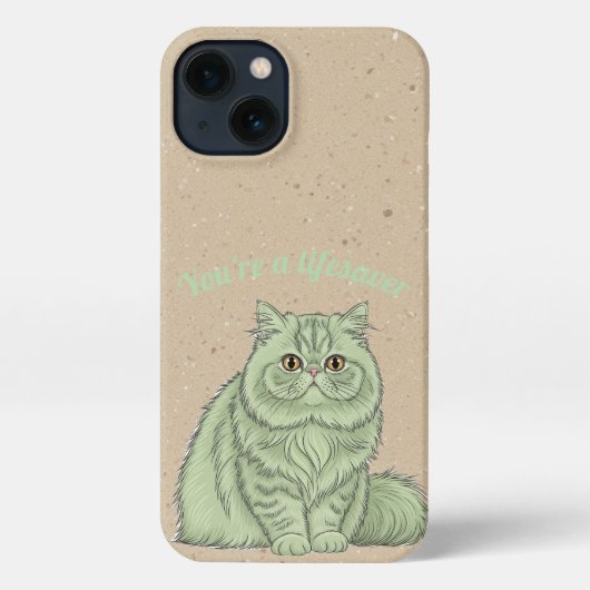 Schattigee Cat Lover telefoonhoesje iPhone Hoesje (Achterkant)