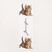 Schattigee Cat Lover Yoga Mat (Voorkant)