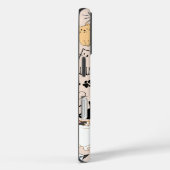 Schattigee Cat Lovers Patroon Telefoonhoes Case-Mate iPhone Case (Achterkant / Rechts)