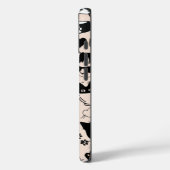 Schattigee Cat Lovers Patroon Telefoonhoes Case-Mate iPhone Case (Achterkant / Links)