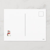 Schattigee Cat Merry Christmas Post Kaart (Achterkant)