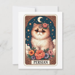 Schattigee Cat Note Kaart Notitiekaartje