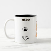 Schattigee Cat Paws Coffee Mok - Sip in stijl! (Links)
