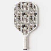 Schattigee Cat Pickleball Paddle (Achterkant)