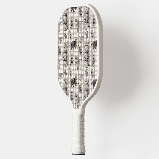 Schattigee Cat Pickleball Paddle (Links)